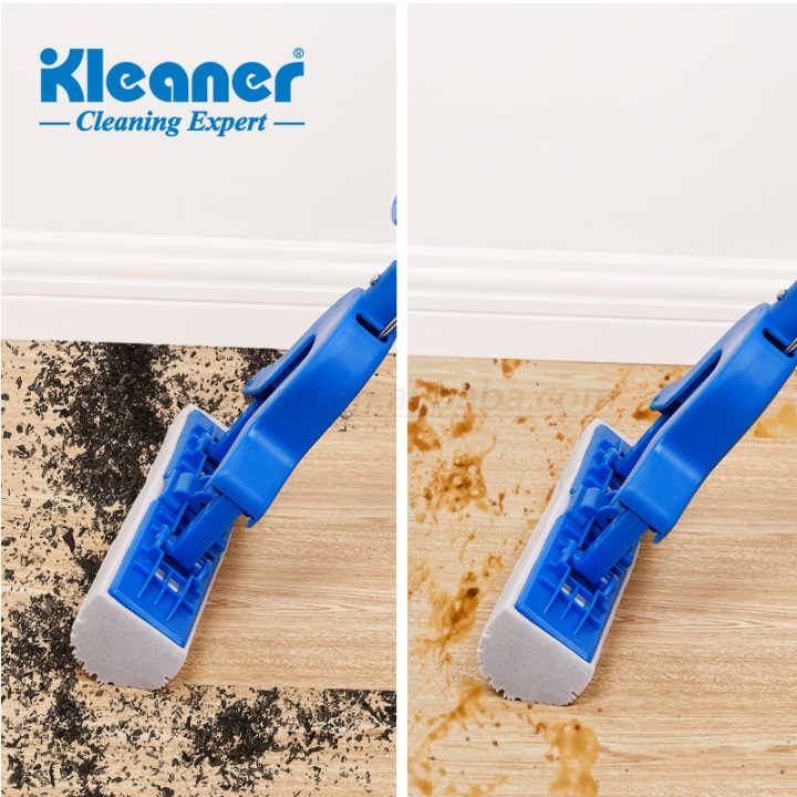 Floor cleaner 27 cm, blue metal - GSA004