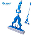 Floor cleaner 27 cm, blue metal - GSA004