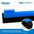 Floor cleaner 42 cm, blue plastic - GSK005
