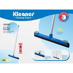 Floor cleaner 42 cm, blue plastic - GSK005