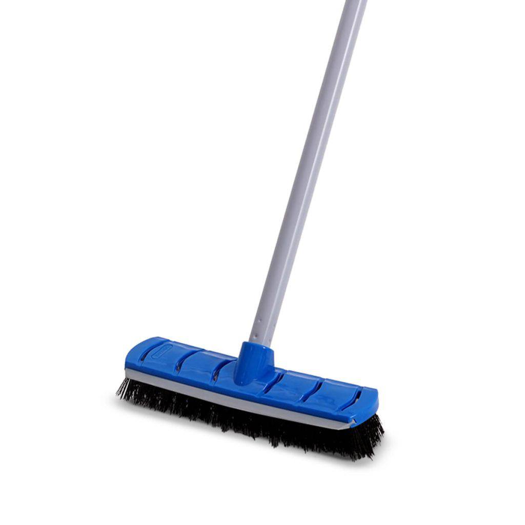 Cleaner brush with blue plastic handle - KK2001