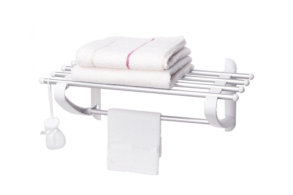 Bathroom shelf from primanova with incest base 50 cm