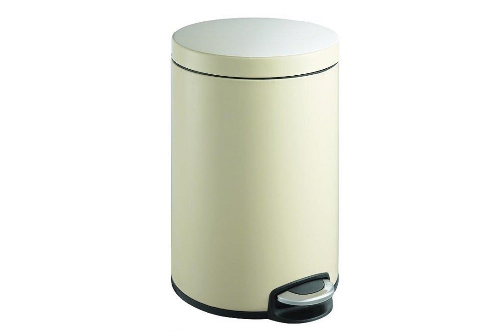 Primanova Soft - Hydraulic Stainless Steel Trash Can 12L