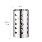 Stainless Steel Kitchen Chopsticks Tube Tableware Storage Draining Rack Shovel Spoon Knife Fork Storage Box Kitchen Utensils