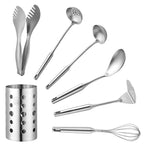 Stainless Steel Kitchen Chopsticks Tube Tableware Storage Draining Rack Shovel Spoon Knife Fork Storage Box Kitchen Utensils