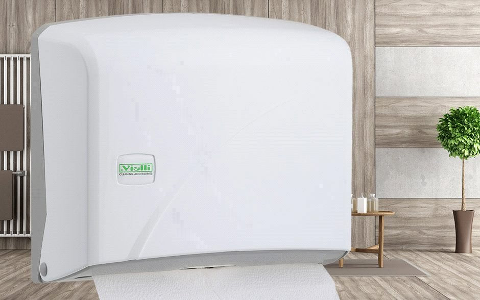 Z Folded Paper Towel Dispenser Capacity 200 (White)