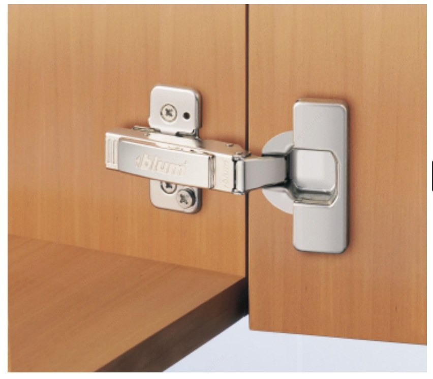 Clip Top Hinge - 107°