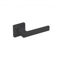 Room door handle Square In  Black