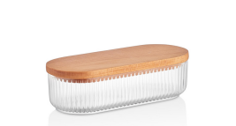 Perle Storage Box with Wood Lid 0,5 L W161